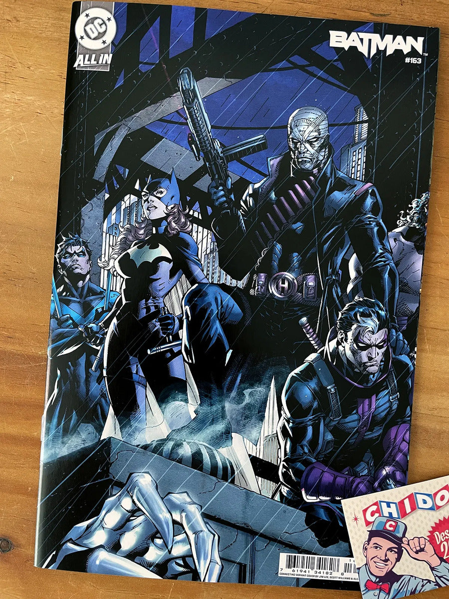 Comic Set - Batman #163 Heroes Hush Connecting Set Jim Lee