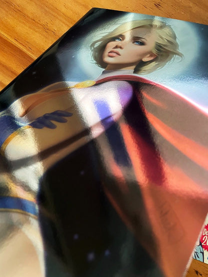 Comic - Power Girl #1 Will Jack Foil Power Girl Sexy Virgin