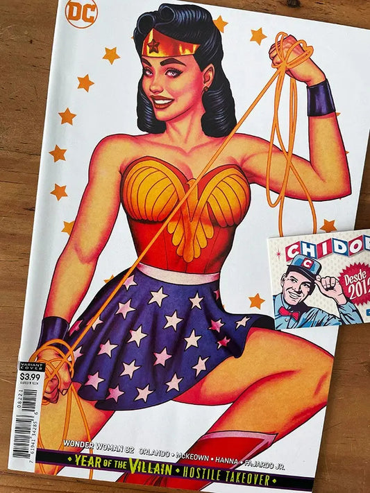 Comic - Wonder Woman #82 Frison Sexy Variant