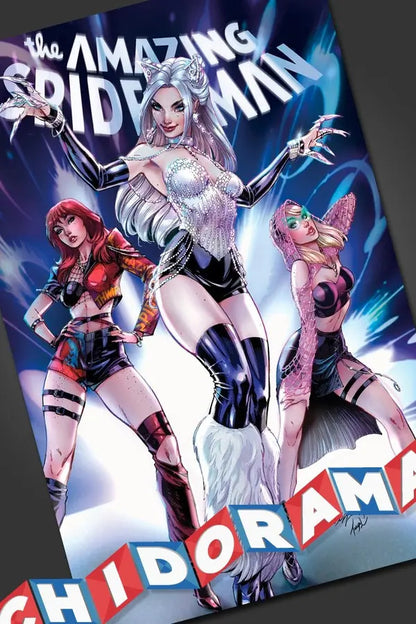Comic Set - Amazing Spider-man #25 Scott Campbell Sin Firma