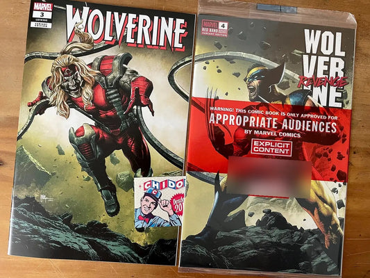 Comic - Wolverine Revenge #4 Y #5 Connecting Set Mico Suayan