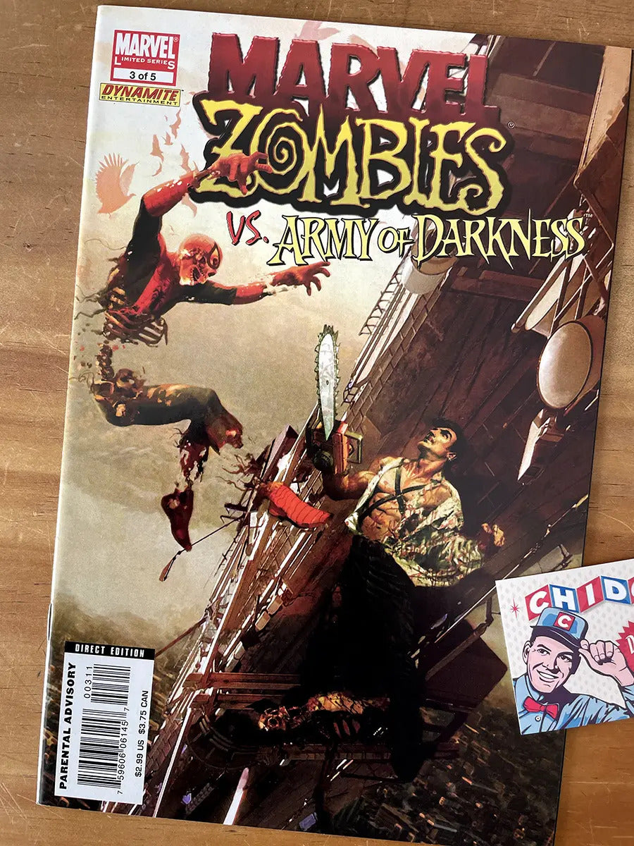 Comic Set - Marvel Zombies Vs Army Of Darkness Suydam