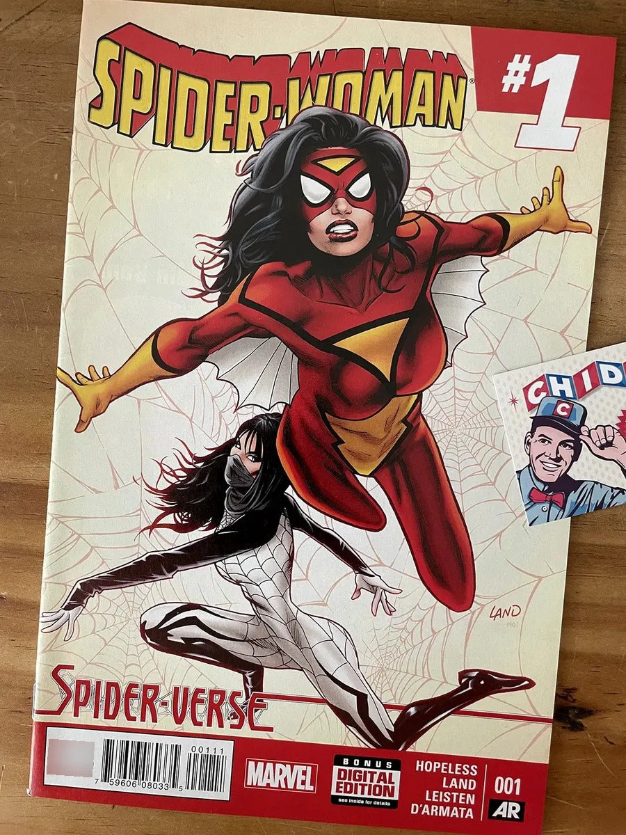 Comic - Spider-woman #1 Greg Land Silk Cover