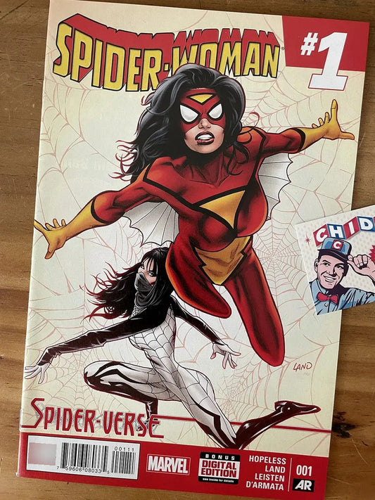 Comic - Spider-woman #1 Greg Land Silk Cover