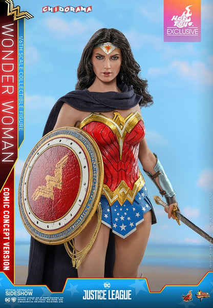 Wonder Woman Comic Concept Version Hot Toys Nueva