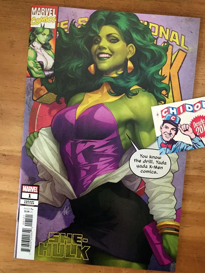 Comic - Sensational She- Hulk #1 Artgerm Sexy Variant