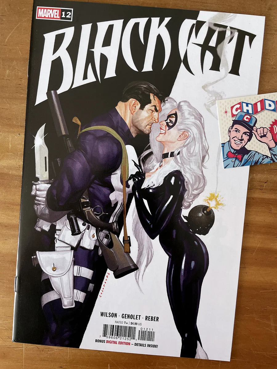 Comic - Black Cat #12 Josemaria Casanovas Punisher Variant