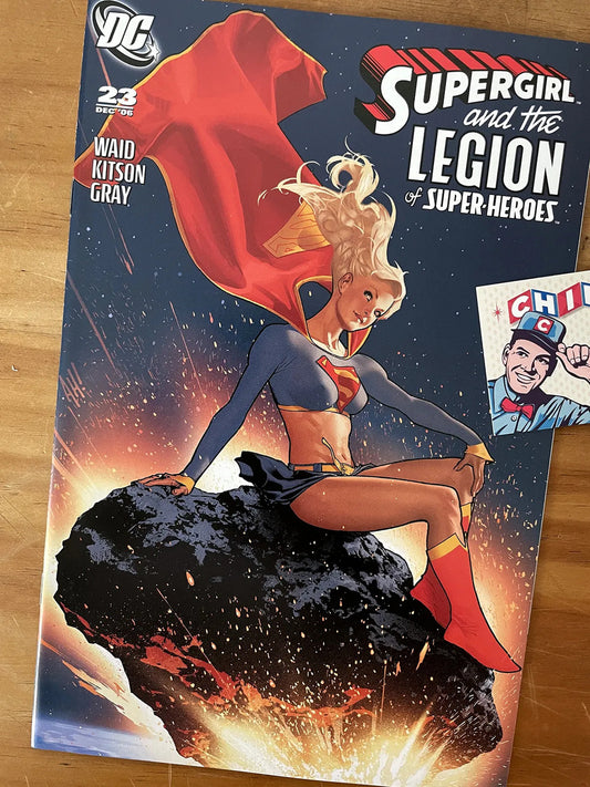 Comic - Supergirl & Legion Of Superheroes #23 Adam Hughes