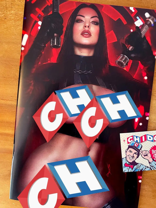 Comic - Power Hour Preview 3 Darth Vader Full Body Nude