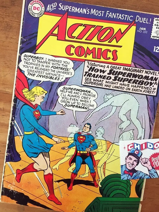 Comic - Action Comics #332 Superman
