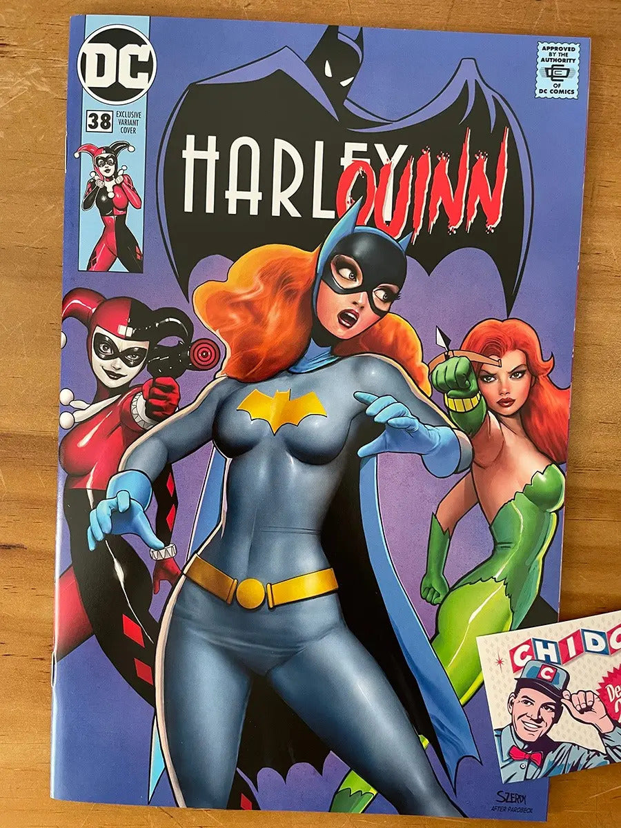 Comic - Harley Quinn #38 Szerdy Batman Adventures #12