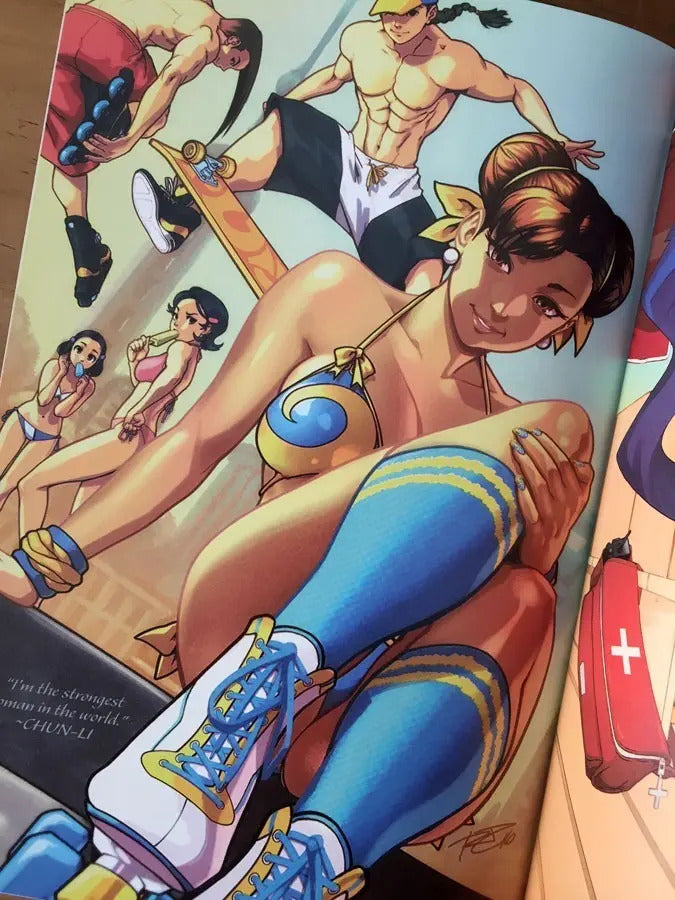 Comic - Street Fighter Swimsuit Special 2016 Chun Li Sexy