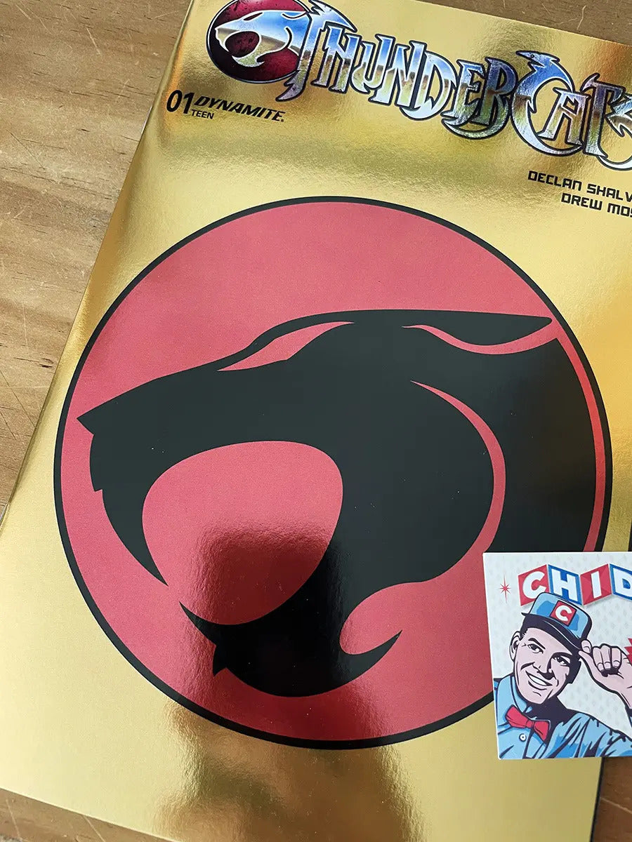 Comic - Thundercats #1 Gold Logo Foil Variant