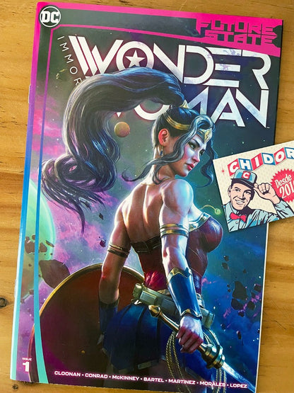 Comic - Immortal Wonder Woman Future State 1 Da Silva Sexy