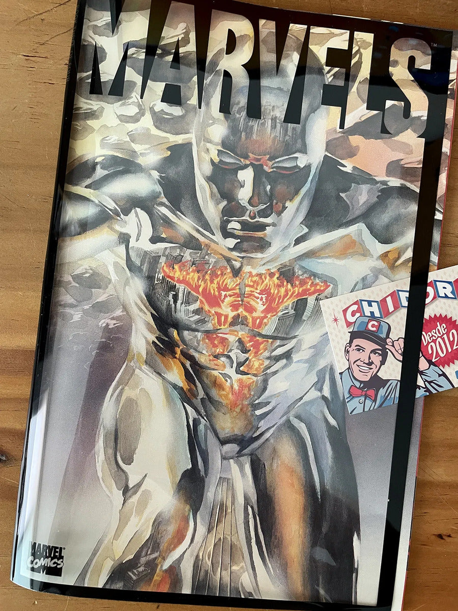 Comic Set - Marvels Set Completo Alex Ross Portadas Acetato