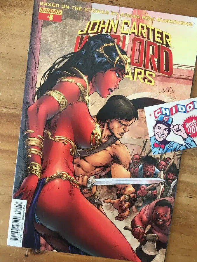 Comic - John Carter Warlord Of Mars #8 Ed Benes