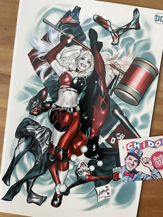 Comic - Batman Adventures #16 Lobos Harley Quinn Sexy Virgin