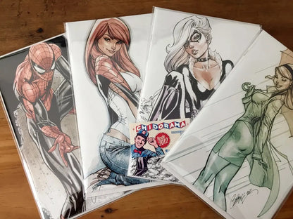 Comic Set - Amazing Spider-man #14 Scott Campbell 12 Covers