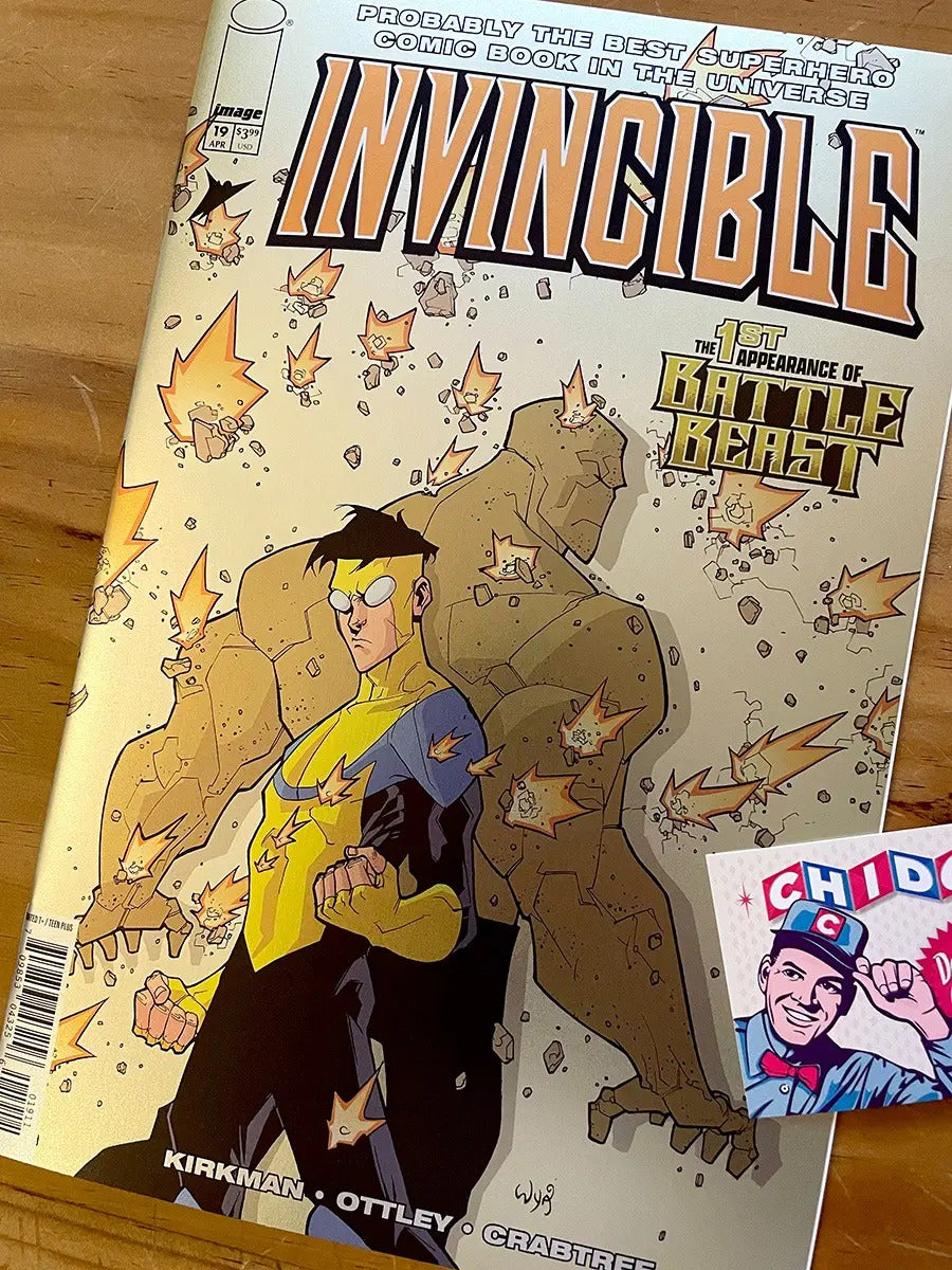 Comic - Invincible #19 Foil 1st Battle Beast Aparición