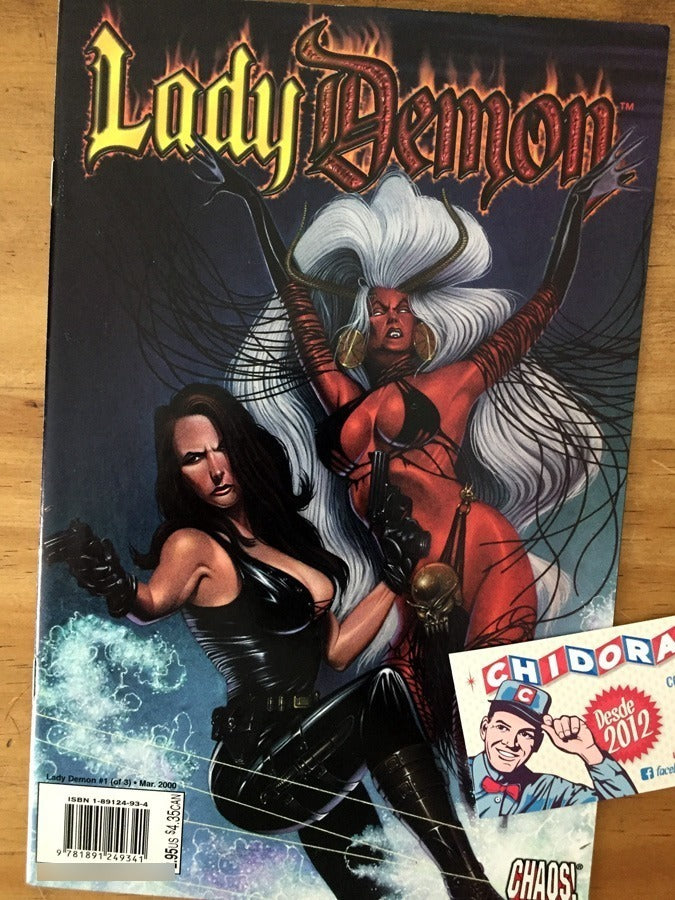 Comic Set - Lady Demon #3 Lady Death Sexy