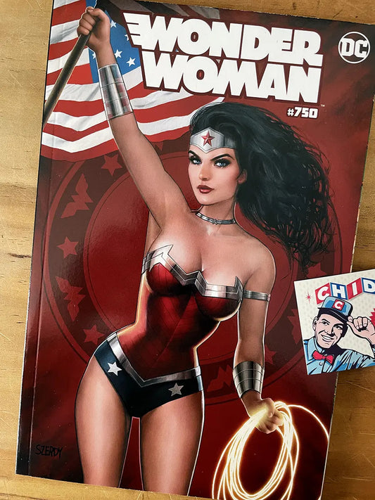 Comic - Wonder Woman #750 Szerdy Trade Sexy Variant