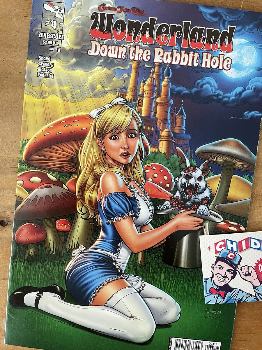 Comic - Grimm Fairy Tales Wonderland Down The Rabbit Hole #4