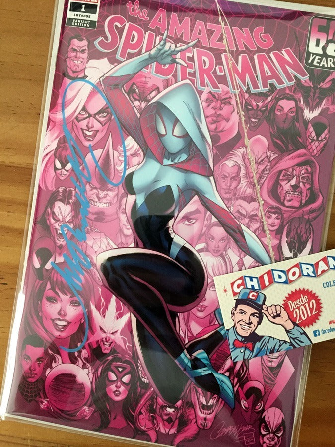 Comic Set - Amazing Spider-man #1 Scott Campbell Firmado Mj