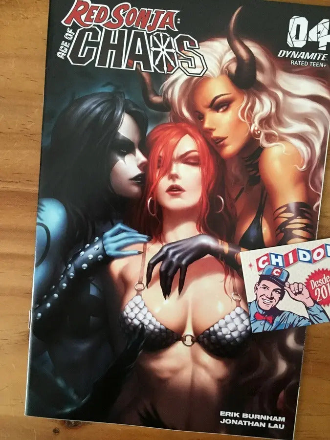 Comic - Red Sonja Age Of Chaos #4 Kunkka Kendrick Lim Sexy