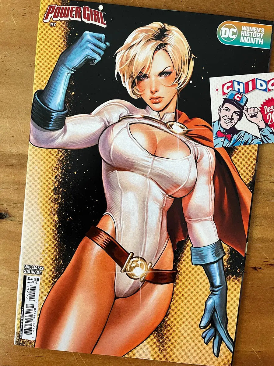 Comic - Power Girl #7 Sozomaika Variant Sexy
