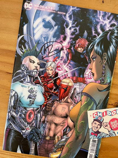 Comic - Wildcats #1 Wildc.a.t.s. Jim Lee Firmada Con Coa