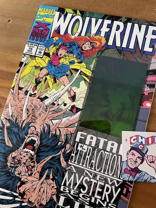 Comic - Wolverine #75 Fatal Attractions Hologram Adamantium