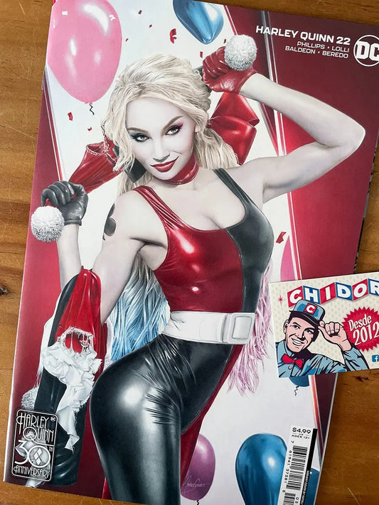 Comic - Harley Quinn #22 Sexy Natali Sanders 30 Aniversario