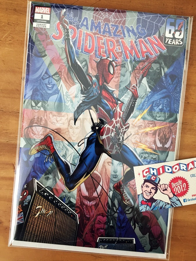 Comic Set - Amazing Spider-man #1 Scott Campbell Spiderverse