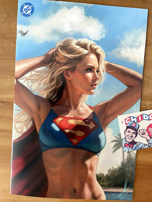 Comic - Supergirl #1 Carla Cohen Close Up Variant