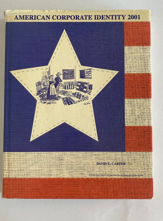Libro - American Corporate Identity 2001 David Carter Diseño