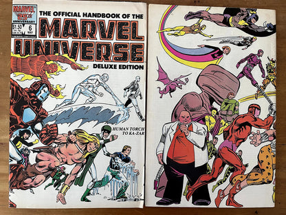 Comic Set - Marvel Universe John Byrne X-men Spider-man