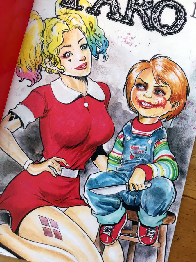 Comic - Faro's Lounge Jessica Rabbit Harley Quinn Varese