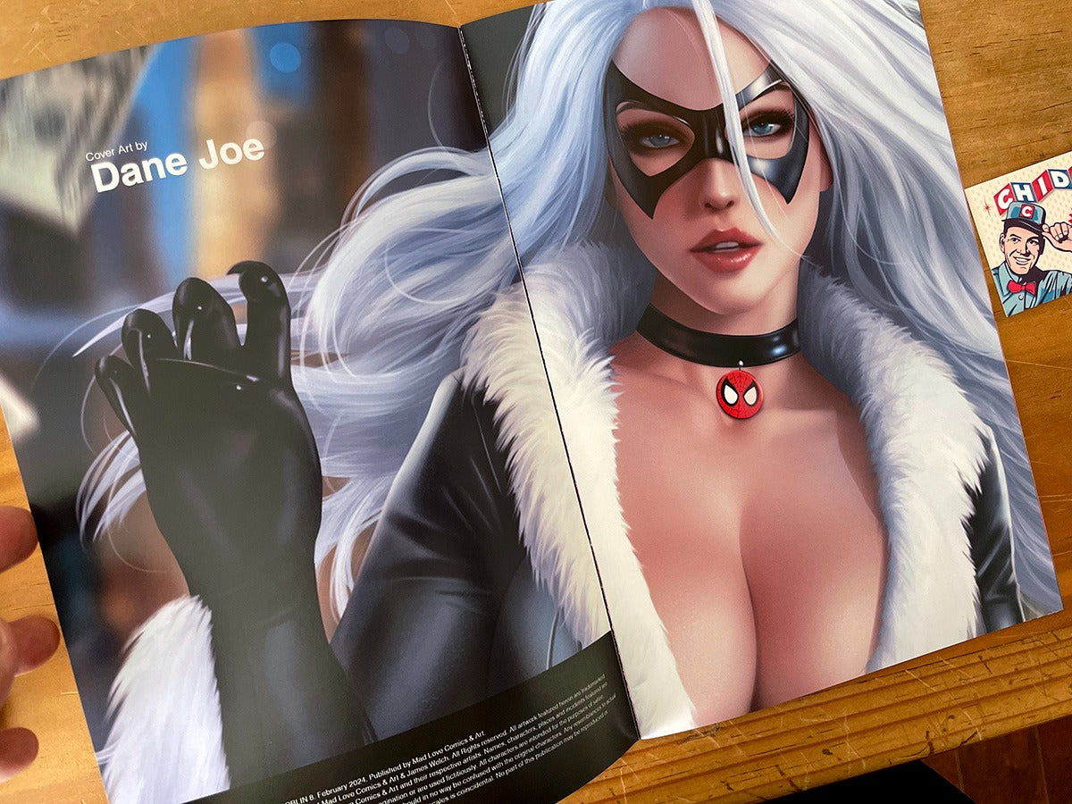 Comic - Mad Goblin #8 Danejo Black Cat Nude Variant