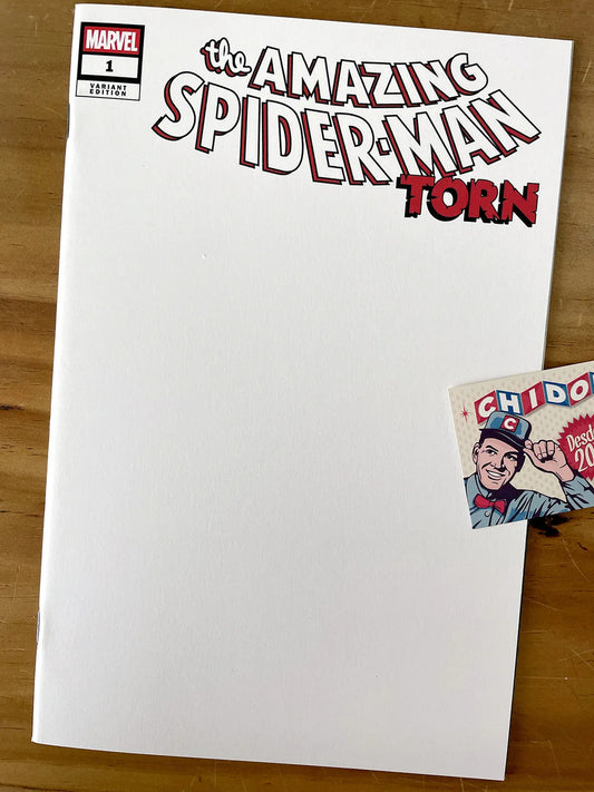 Comic - Amazing Spider-man Torn #1 Blank Variant