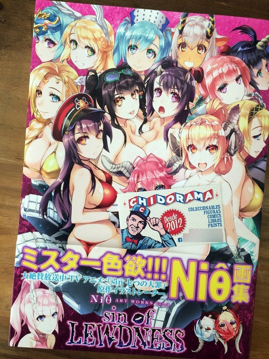 Libro - Sin Of Lewdness Sexy Ilustraciones Arte