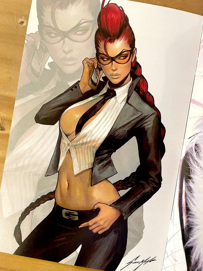 Comic - Sozomaika Artbook Black Cat Catwoman Bayonetta