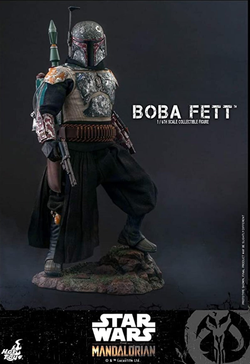 Figura - The Mandalorian Boba Fett Hot Toys Nuevo Star Wars