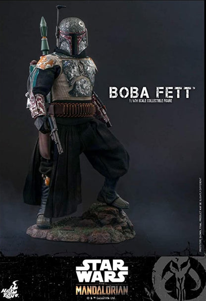 Figura - The Mandalorian Boba Fett Hot Toys Nuevo Star Wars