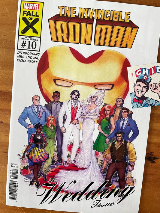 Comic - Iron Man 10 Wedding Emma Frost Spider-man Boda X-men