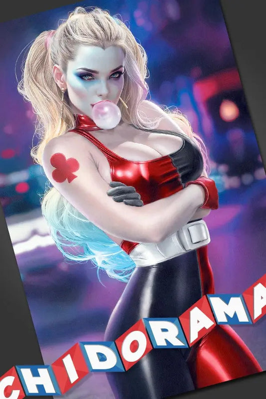 Comic - Harley Quinn #33 Sexy Natali Sanders Minimal Variant