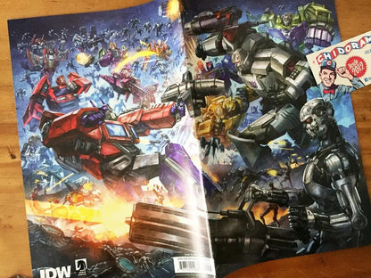 Comic - Transformers Vs Terminator 1 Alan Quah T-800 Optimus