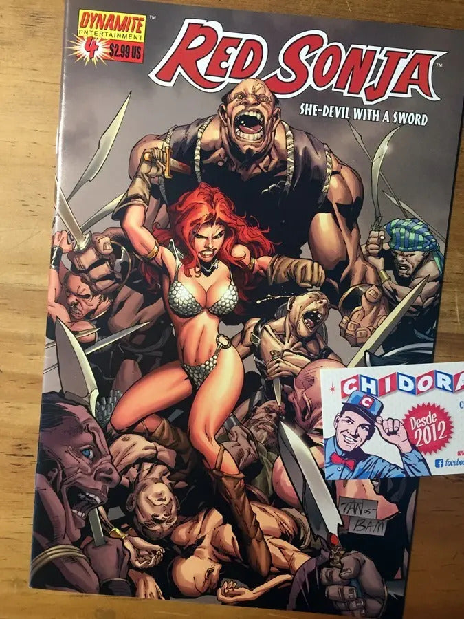 Comic - Red Sonja #4 Tan Variant