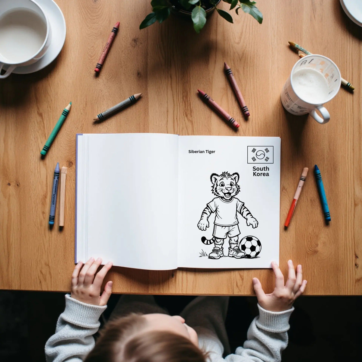 Libro Colorear Niños Mundial Fútbol Album México 2026 Fifa