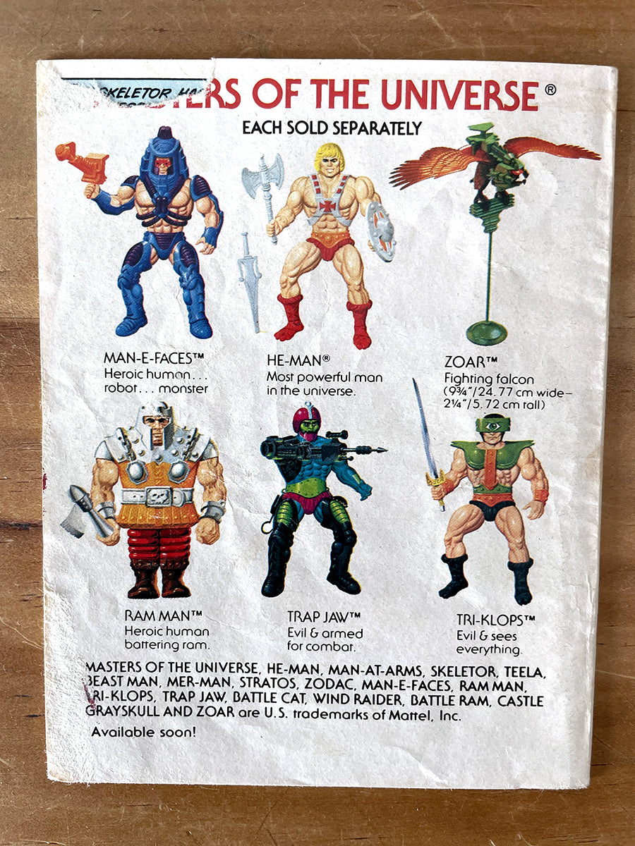 Mini Book - Masters Of The Universe 1982 Mattel Tri-klops