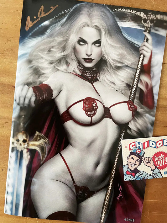 Comic - Lady Death Nightmare Symphony #1 Shikarii Lingerie